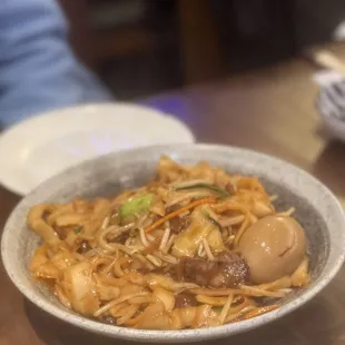 Sliced noodle stir Beef Fried Sliced Noodle