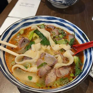 BBQ Pork Sliced Noodle Soup