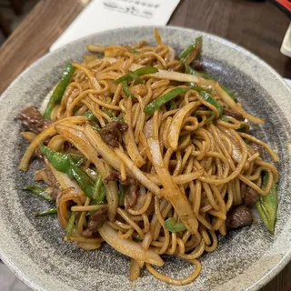 Shredded beef &chili pepper Stir-Fried Ramen