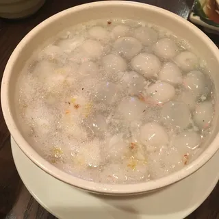 Sticky Rice Ball in Sweet Rice Soup