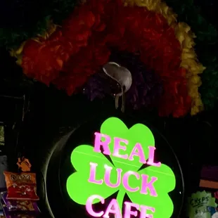 Inside above bar