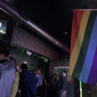 Cute decorations and pride flag!