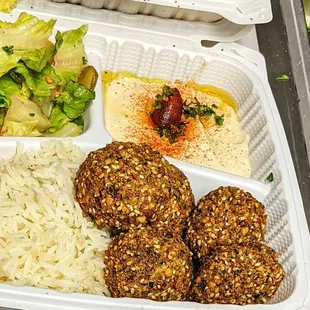 falafel plate