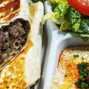 shawarma wrap