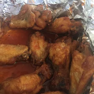 Garlic wings