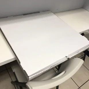 We got the big pizza they have