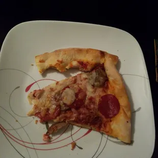 Meat lovers pizza let down