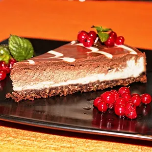 Chocolate thress letche cheese cake
