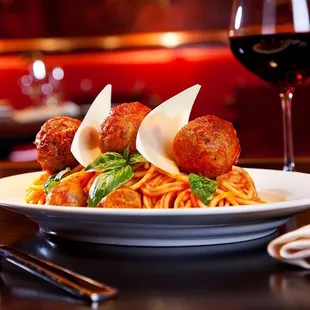 R.O.C. Spaghetti and meat balls. Only the best