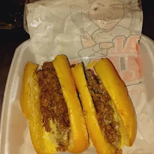 Real Philly just cheese and meat