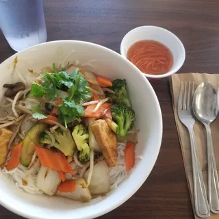 Tofu and Vegetables Salad