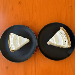 Key lime and Mocha Cream Pie (seasonal)