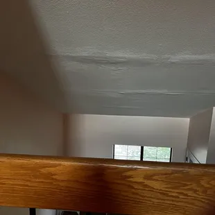 Existing Water damage - made worse by recent rain... since when can you rent a property that has a leaking roof that has not been fixed