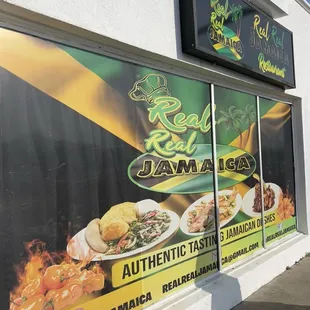 Outside store front