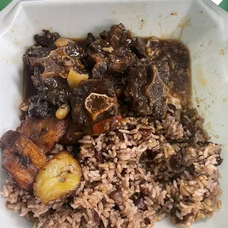 Oxtail Combo Plate with Anything