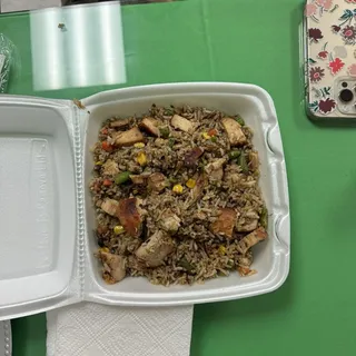 Jerk Chicken Fried Rice