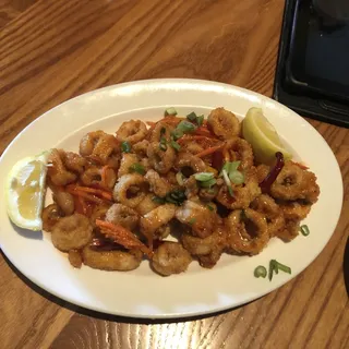 Sweet & Spicy Calamari