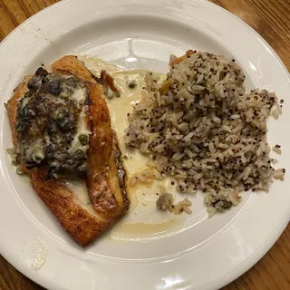 Stuffed Atlantic Salmon
