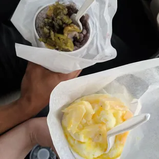 Grape Piccadilly &amp; mango pineapple cholada