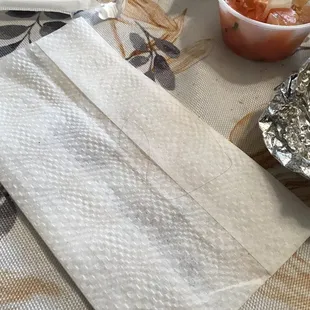 Hair out of Chorizo Breakfast Burrito