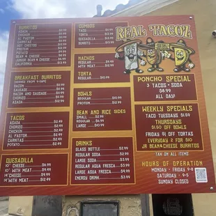 updated menu 02/2024!