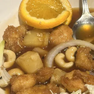 Orange chicken