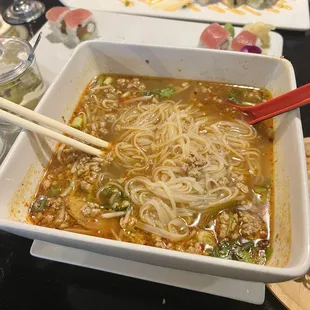 Tom Yum Noodle Soup