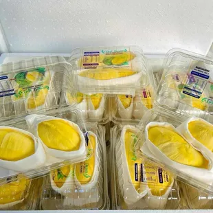 a variety of packaged food items