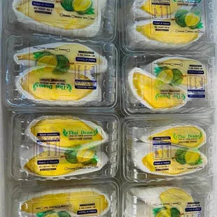 a variety of packaged food items