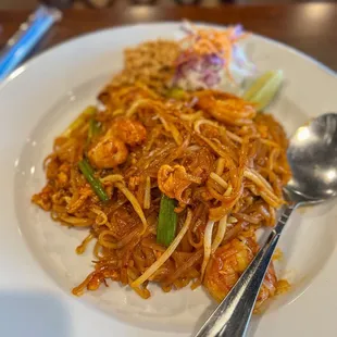 Pad Thai - they use Sen Chan noodles (the right amount of chew to them, not falling apart), their seasoning was on point!