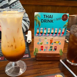 Thai tea.