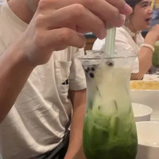 Green tea boba