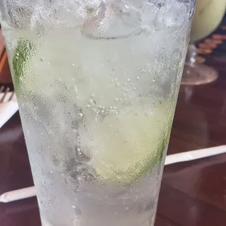 Lime sparkling