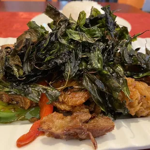 Crispy Duck Basil