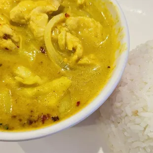 Yellow Curry Lunch