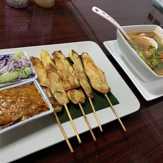 8. Chicken Satay