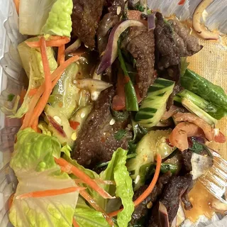 4. Spicy Beef Salad