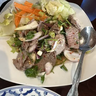 6. Beef Nam Tok Salad