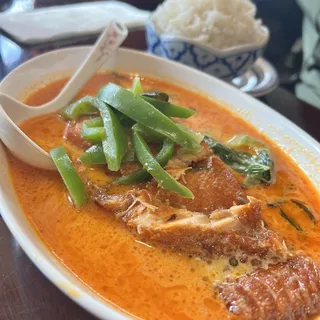 1. Salmon Panang Curry Special