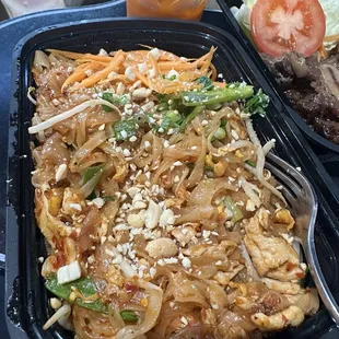 Close up of my Pad Thai... I&apos;ll be back for this for sure.