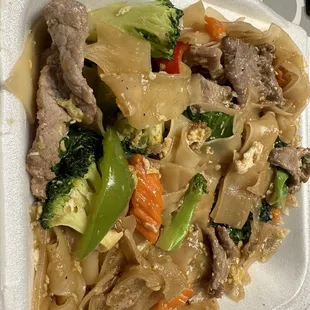 Drunken Noodles.