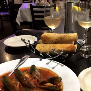 Sauteed Mussels