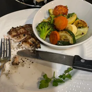 Gluten Free Grilled Chicken Breast Dinner