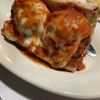 Meatball Parmigian Sub