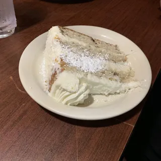 Italian Cream Cake Slice