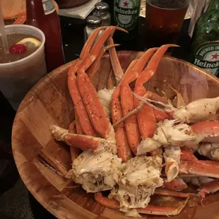 Thursday&apos;s are for crab legs at Reales