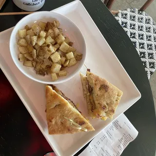 3P. Ham & Bacon Melt Sando