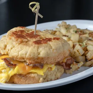 3P. Sunrise Biscuit Sando