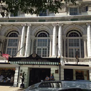 The historic Hermitage Hotel where the tie-breaking vote took place to pass the 19th amendment.