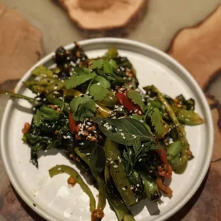 Charred Chinese Broccoli